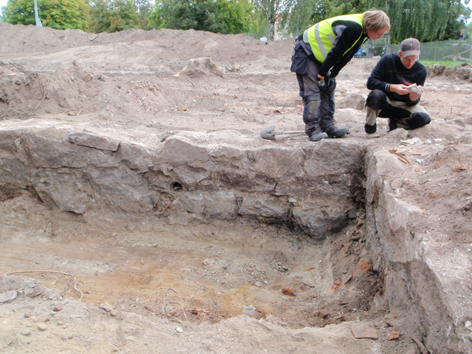 Undersökning i kvarteret Stenhuset