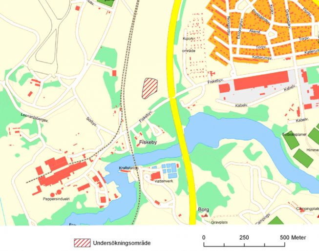 Undersökningen vid Fiskeby