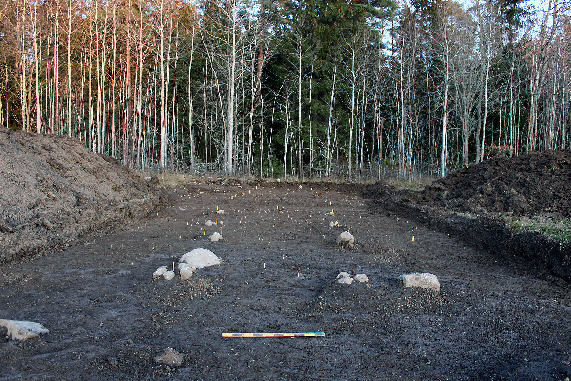 Långhus järnålder Viks gamla by Upplands Väsby Arkeologi Arkeologikonsult