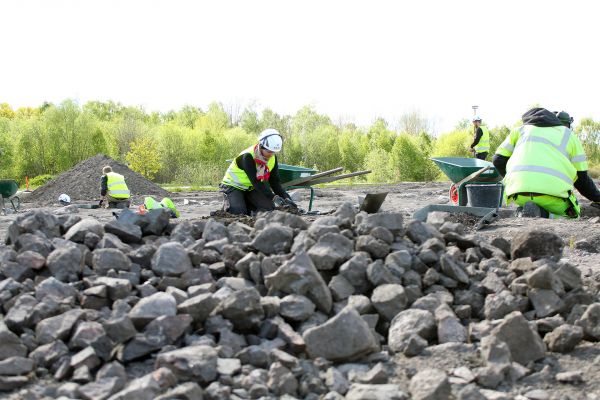 Arkeologiska fynd av en centralplats i Ströja