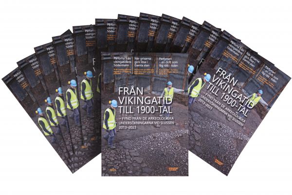 Från vikingatid till 1900-tal – fynd från de arkeologiska undersökningarna vid Slussen 2013–2023